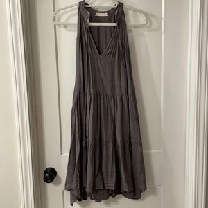 Short dress with tassels